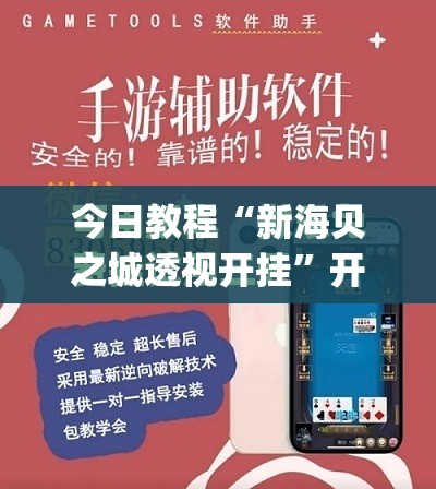 今日教程“新海贝之城透视开挂”开挂(透视)最新辅助详细