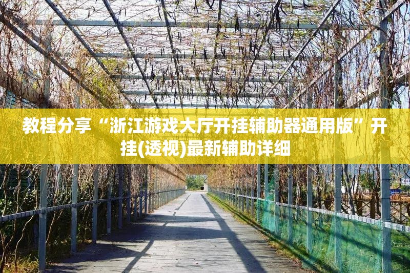 教程分享“浙江游戏大厅开挂辅助器通用版	”开挂(透视)最新辅助详细