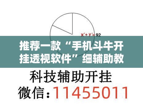 推荐一款“手机斗牛开挂透视软件”细辅助教程分享