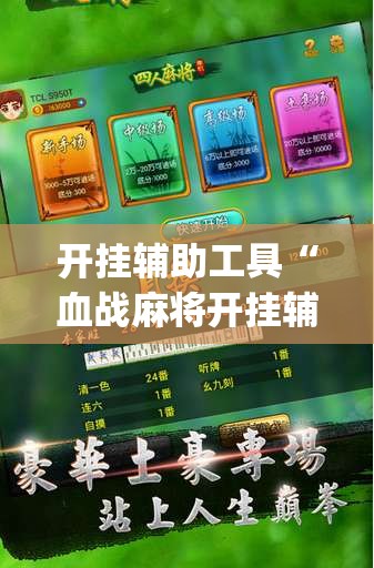 开挂辅助工具“血战麻将开挂辅助器通用版”开挂(透视)辅助教程