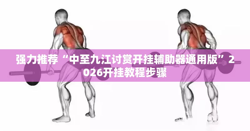 强力推荐“中至九江讨赏开挂辅助器通用版”2026开挂教程步骤