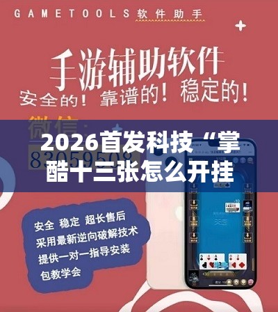 2026首发科技“掌酷十三张怎么开挂”开挂辅助脚本+详细开挂安装教程