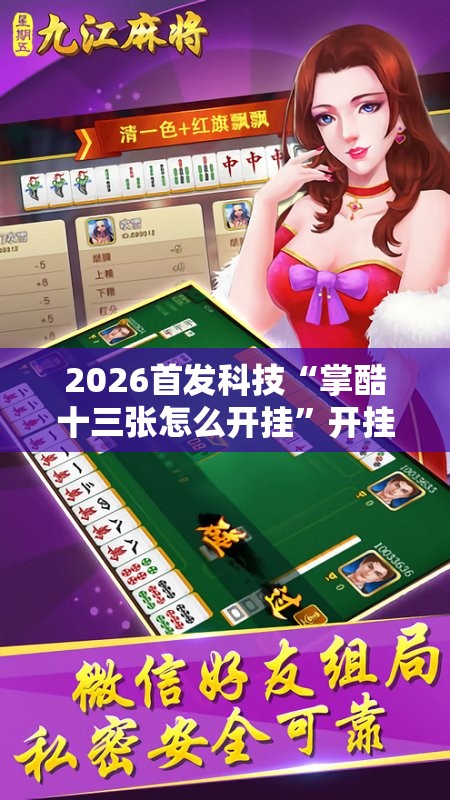 2026首发科技“掌酷十三张怎么开挂”开挂辅助脚本+详细开挂安装教程