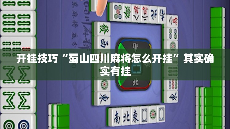 开挂技巧“蜀山四川麻将怎么开挂”其实确实有挂