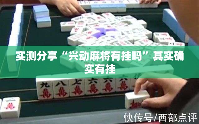 实测分享“兴动麻将有挂吗”其实确实有挂