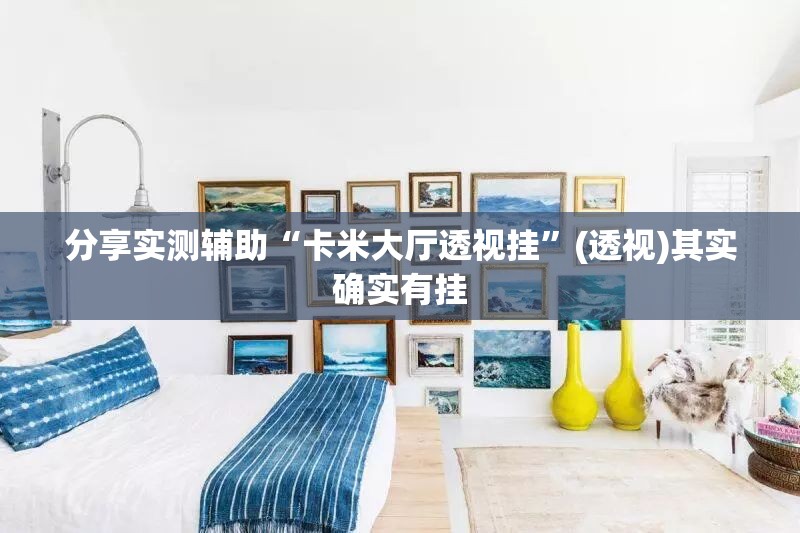 分享实测辅助“卡米大厅透视挂”(透视)其实确实有挂
