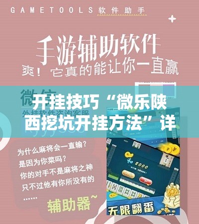 开挂技巧“微乐陕西挖坑开挂方法	”详细分享装挂步骤