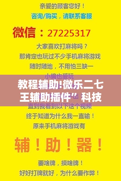 教程辅助!微乐二七王辅助插件	”科技辅助神器手机版
