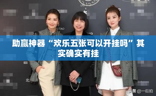 助赢神器“欢乐五张可以开挂吗”其实确实有挂