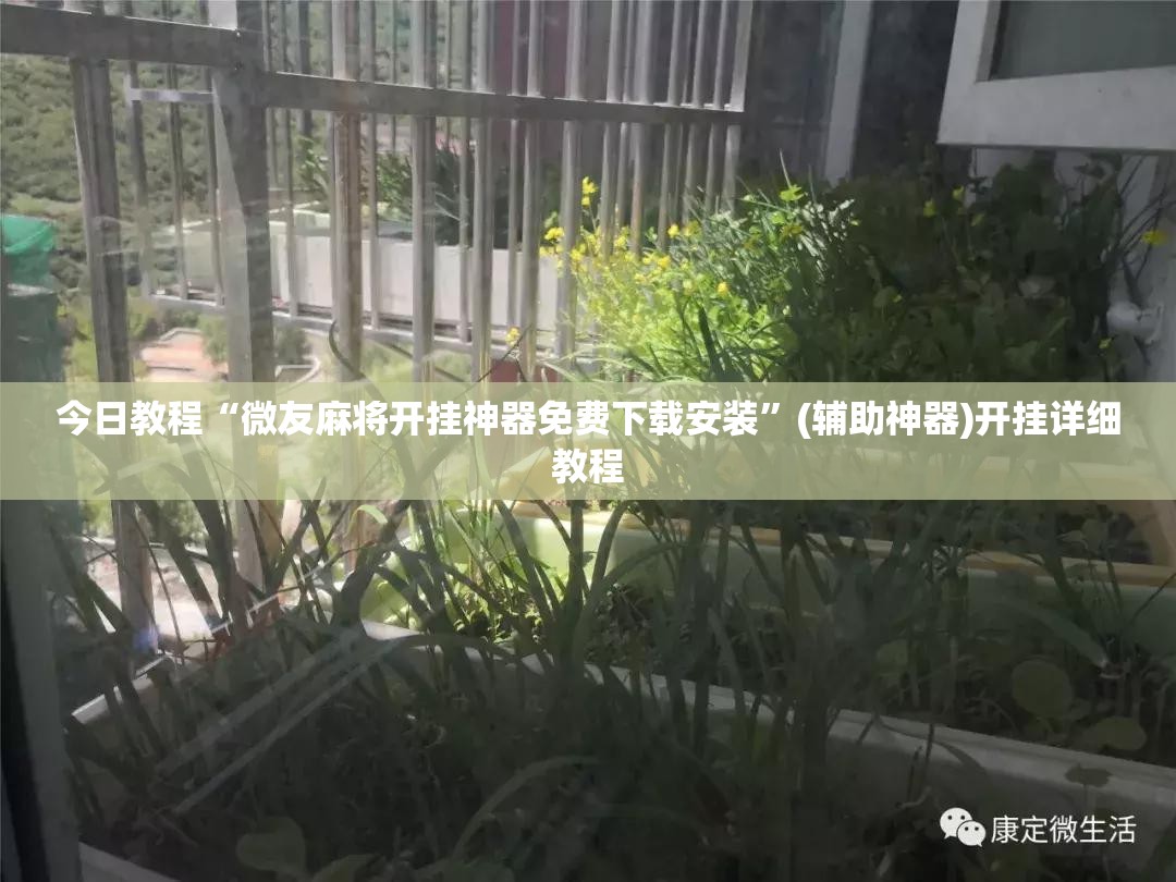 今日教程“微友麻将开挂神器免费下载安装”(辅助神器)开挂详细教程