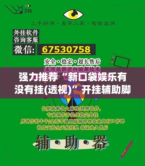 强力推荐“新口袋娱乐有没有挂(透视)	”开挂辅助脚本+详细开挂安装教程