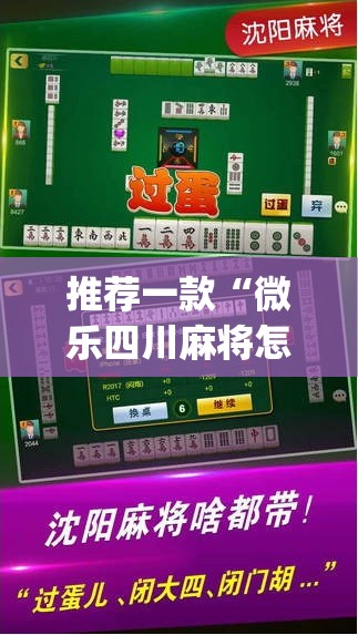 推荐一款“微乐四川麻将怎么提高胜率	”开挂(透视)辅助神器