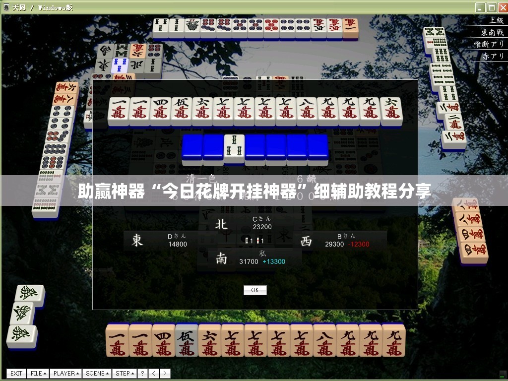 助赢神器“今日花牌开挂神器	”细辅助教程分享