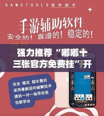强力推荐“嘟嘟十三张官方免费挂”开挂(透视)最新辅助详细