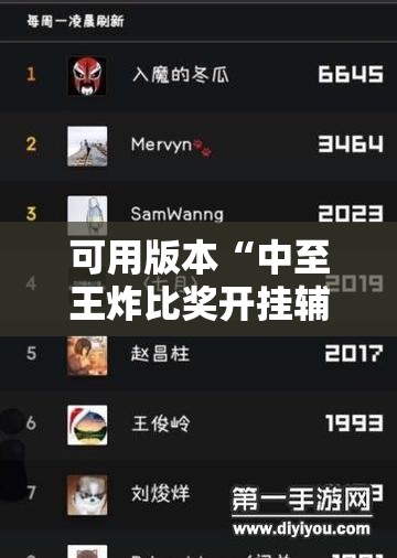 可用版本“中至王炸比奖开挂辅助器通用版”详细开挂教程