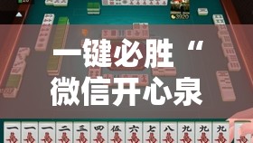 一键必胜“微信开心泉州麻将万能开挂神器”2026开挂教程步骤