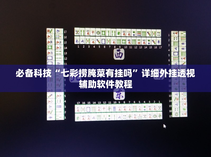 必备科技“七彩捞腌菜有挂吗”详细外挂透视辅助软件教程