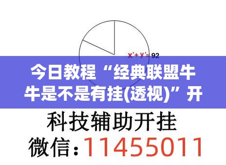 今日教程“经典联盟牛牛是不是有挂(透视)”开挂辅助脚本+详细开挂安装教程