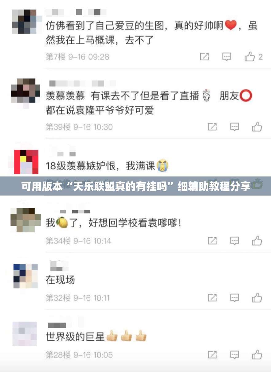 可用版本“天乐联盟真的有挂吗”细辅助教程分享
