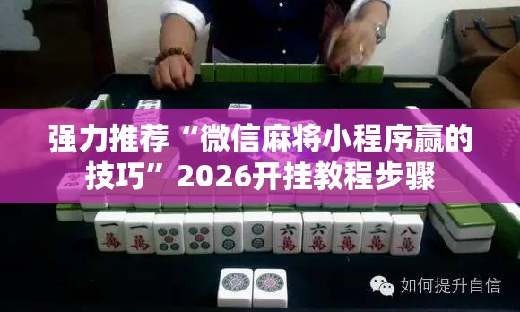 强力推荐“微信麻将小程序赢的技巧”2026开挂教程步骤