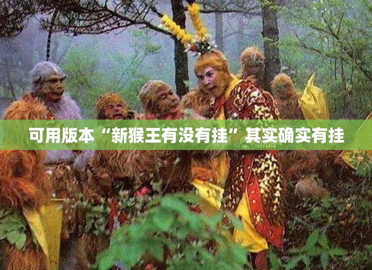 可用版本“新猴王有没有挂”其实确实有挂