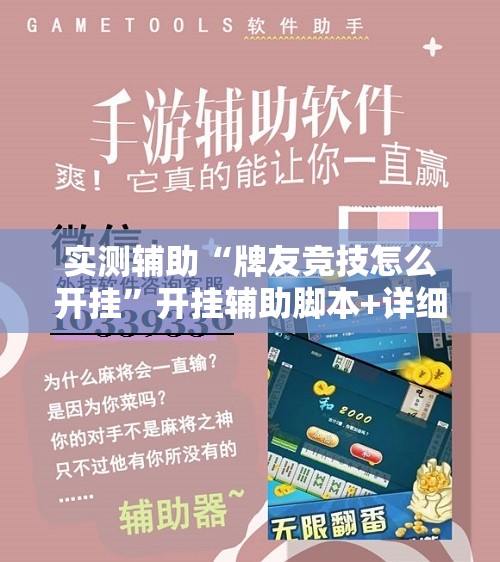 实测辅助“牌友竞技怎么开挂”开挂辅助脚本+详细开挂安装教程