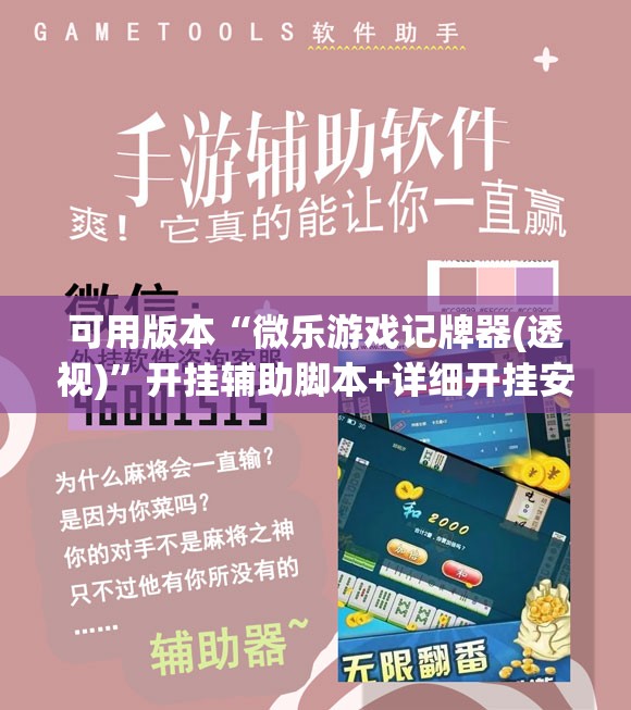 可用版本“微乐游戏记牌器(透视)	”开挂辅助脚本+详细开挂安装教程