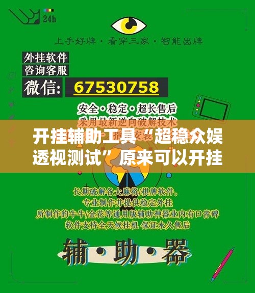 开挂辅助工具“超稳众娱透视测试	”原来可以开挂