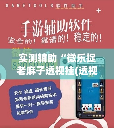 实测辅助“微乐捉老麻子透视挂(透视)”开挂辅助脚本+详细开挂安装教程