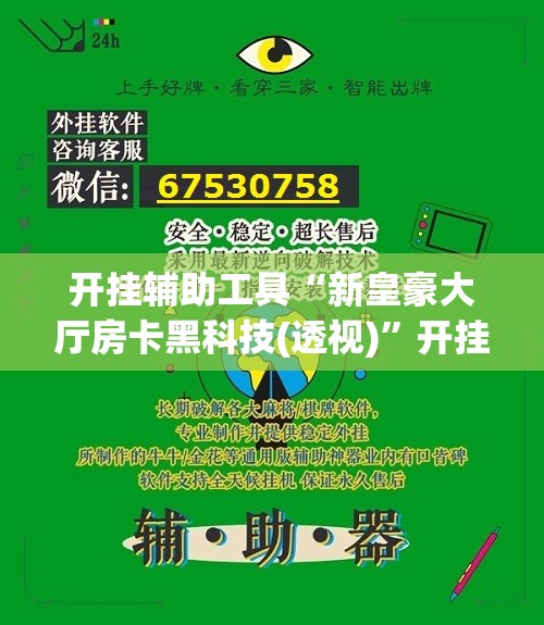 开挂辅助工具“新皇豪大厅房卡黑科技(透视)”开挂辅助脚本+详细开挂安装教程