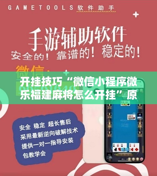 开挂技巧“微信小程序微乐福建麻将怎么开挂”原来可以开挂