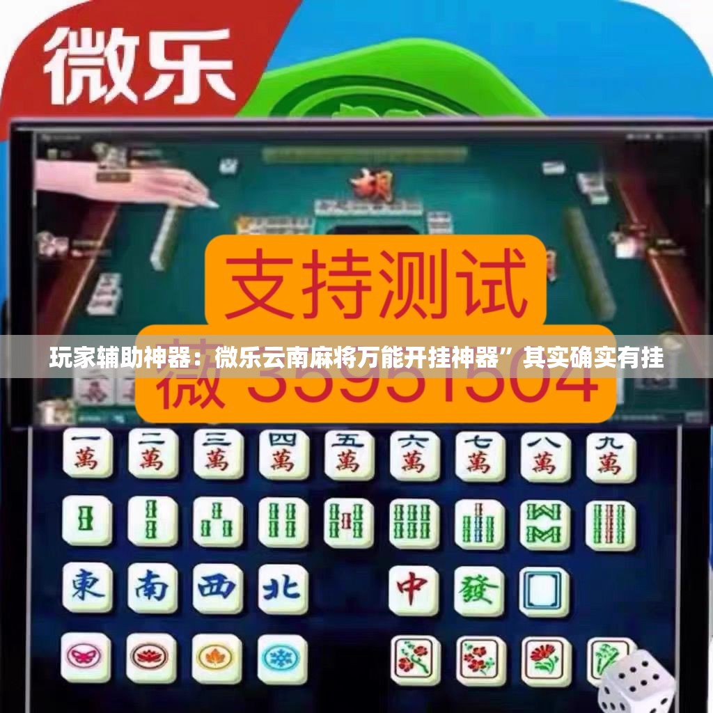 玩家辅助神器：微乐云南麻将万能开挂神器”其实确实有挂