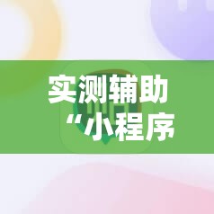 实测辅助“小程序麻将控牌神器”细辅助教程分享