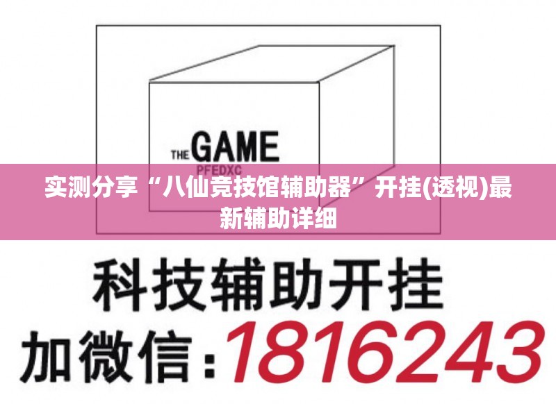 实测分享“八仙竞技馆辅助器”开挂(透视)最新辅助详细