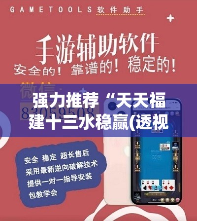 强力推荐“天天福建十三水稳赢(透视)”开挂辅助脚本+详细开挂安装教程