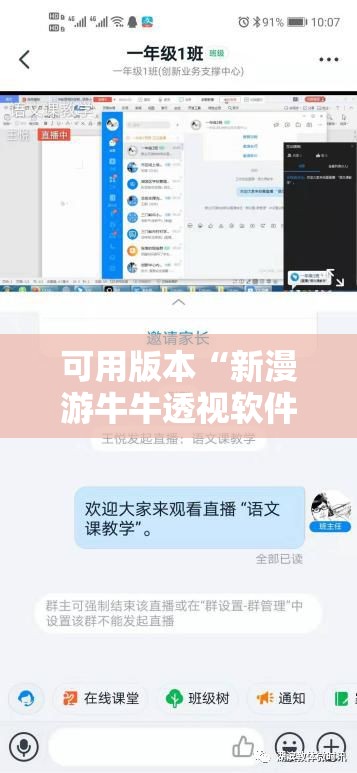 可用版本“新漫游牛牛透视软件”细辅助教程分享