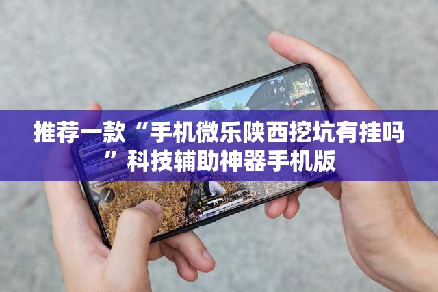 推荐一款“手机微乐陕西挖坑有挂吗	”科技辅助神器手机版