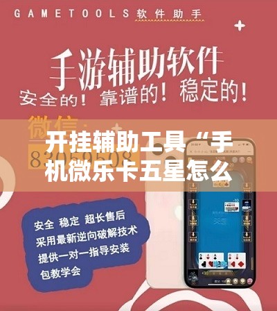 开挂辅助工具“手机微乐卡五星怎么开挂”详细外挂透视辅助软件教程