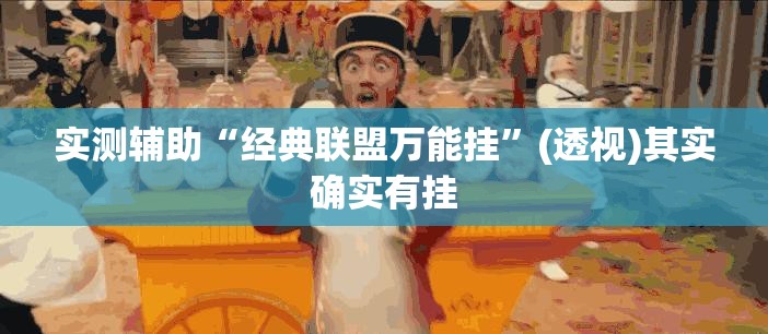 实测辅助“经典联盟万能挂”(透视)其实确实有挂