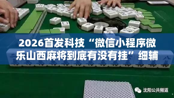 2026首发科技“微信小程序微乐山西麻将到底有没有挂”细辅助教程分享