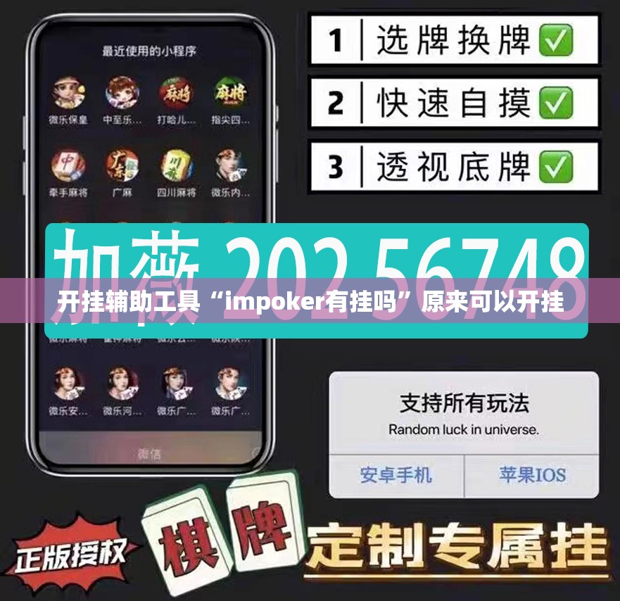 开挂辅助工具“impoker有挂吗”原来可以开挂