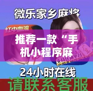 推荐一款“手机小程序麻将有挂吗”详细开挂教程