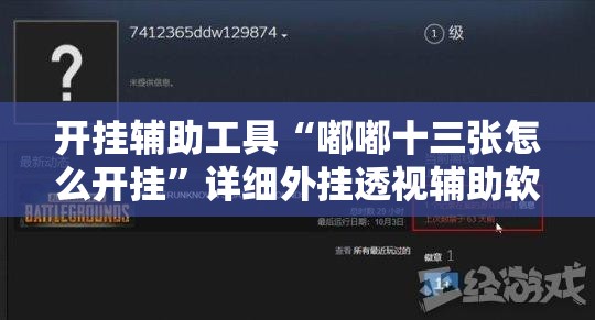 开挂辅助工具“嘟嘟十三张怎么开挂”详细外挂透视辅助软件教程