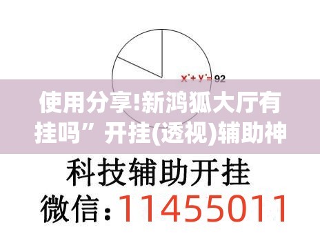 使用分享!新鸿狐大厅有挂吗	”开挂(透视)辅助神器