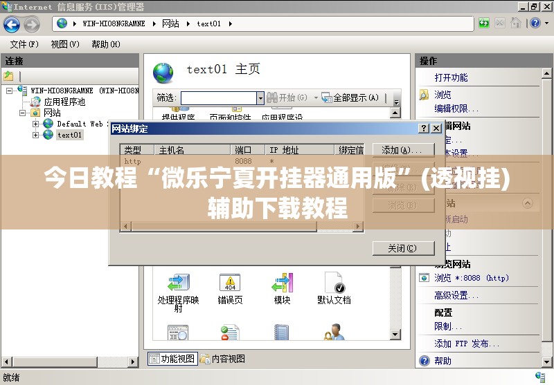 今日教程“微乐宁夏开挂器通用版”(透视挂)辅助下载教程