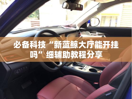 必备科技“新蓝鲸大厅能开挂吗”细辅助教程分享