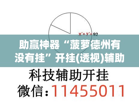 助赢神器“菠萝德州有没有挂	”开挂(透视)辅助教程