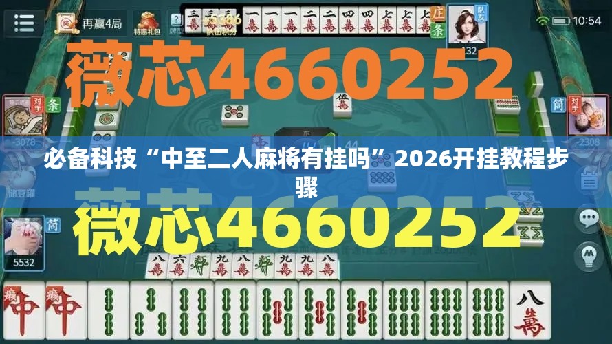 必备科技“中至二人麻将有挂吗”2026开挂教程步骤