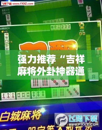 强力推荐“吉祥麻将外卦神器通用版”2026开挂教程步骤