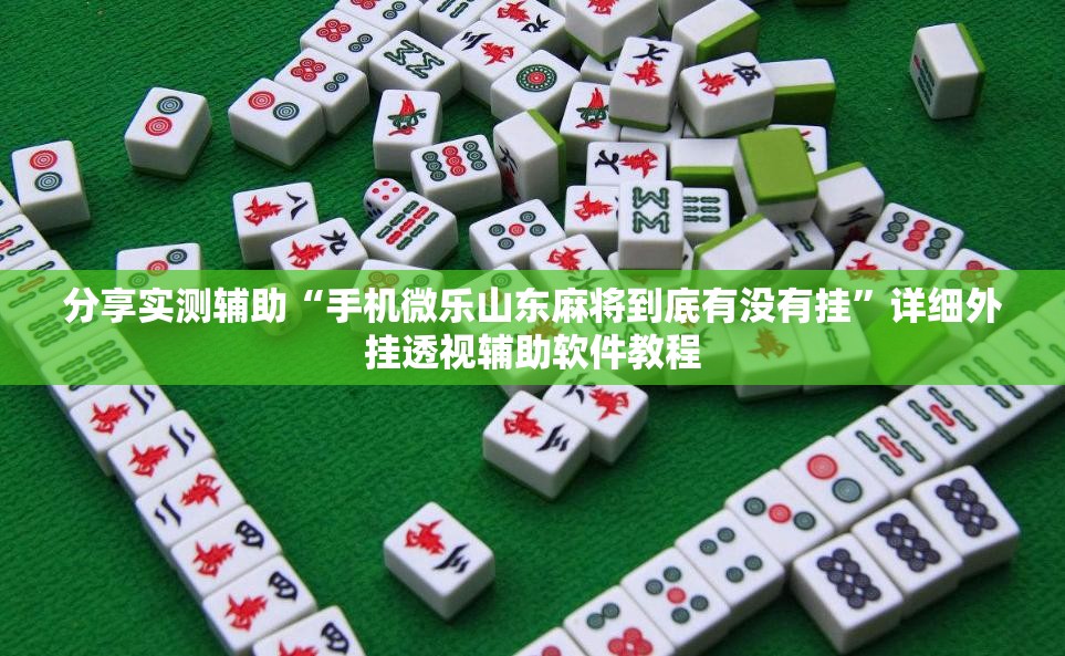 分享实测辅助“手机微乐山东麻将到底有没有挂	”详细外挂透视辅助软件教程